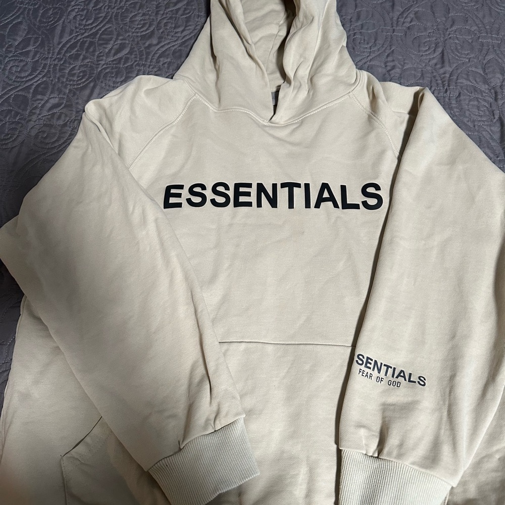 Essentials Cream Hoodie